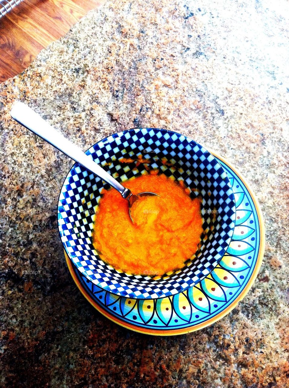 Carrot ginger soup