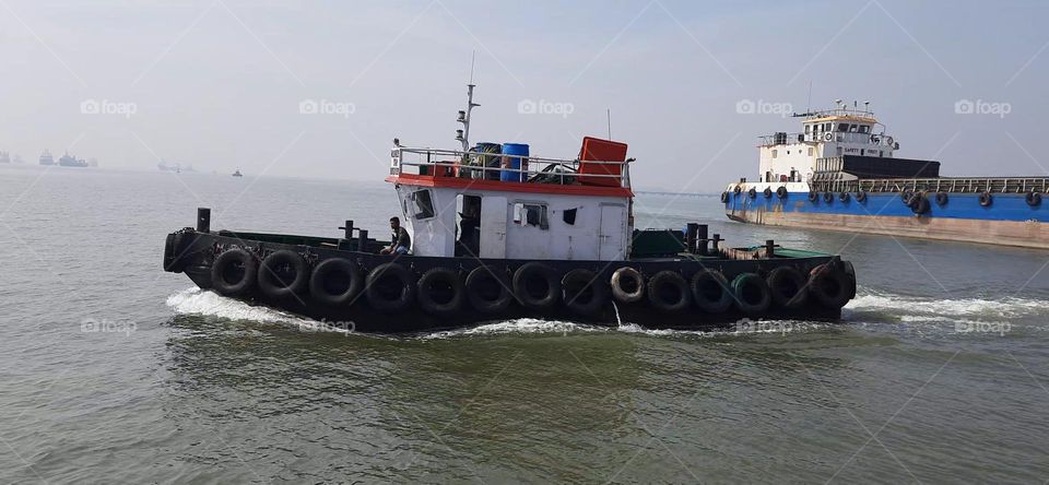 Life in Motion, Beautiful Pictures, Ferry boat, Mumbai Port, Original Content