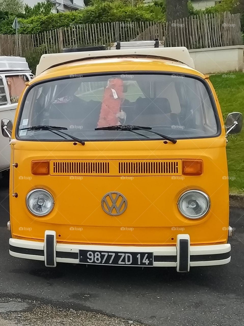 What's more fun than a road-trip with a mythical orange Volkswagen van!