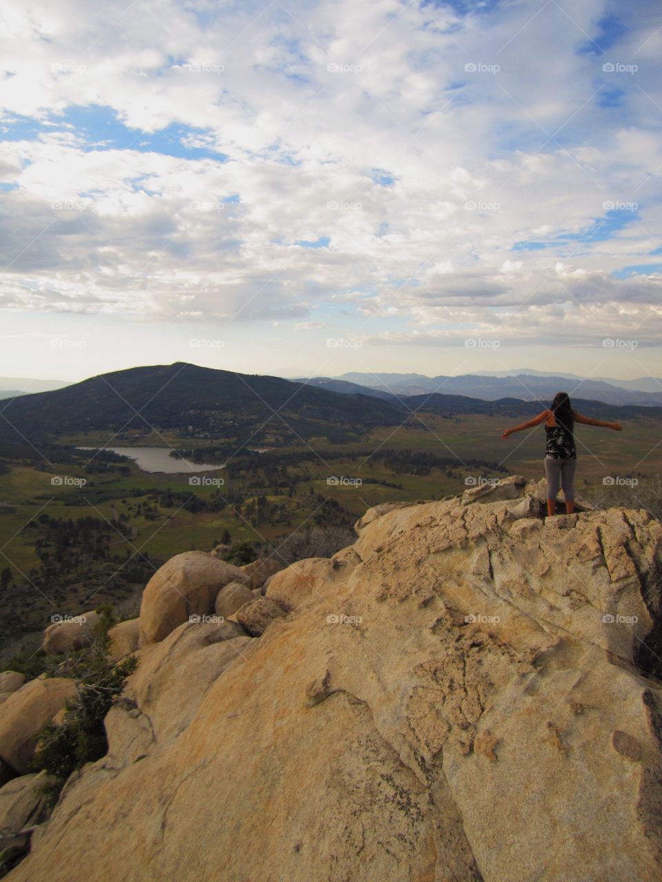 Julian . Julian, San Diego. Sunset and hike top 