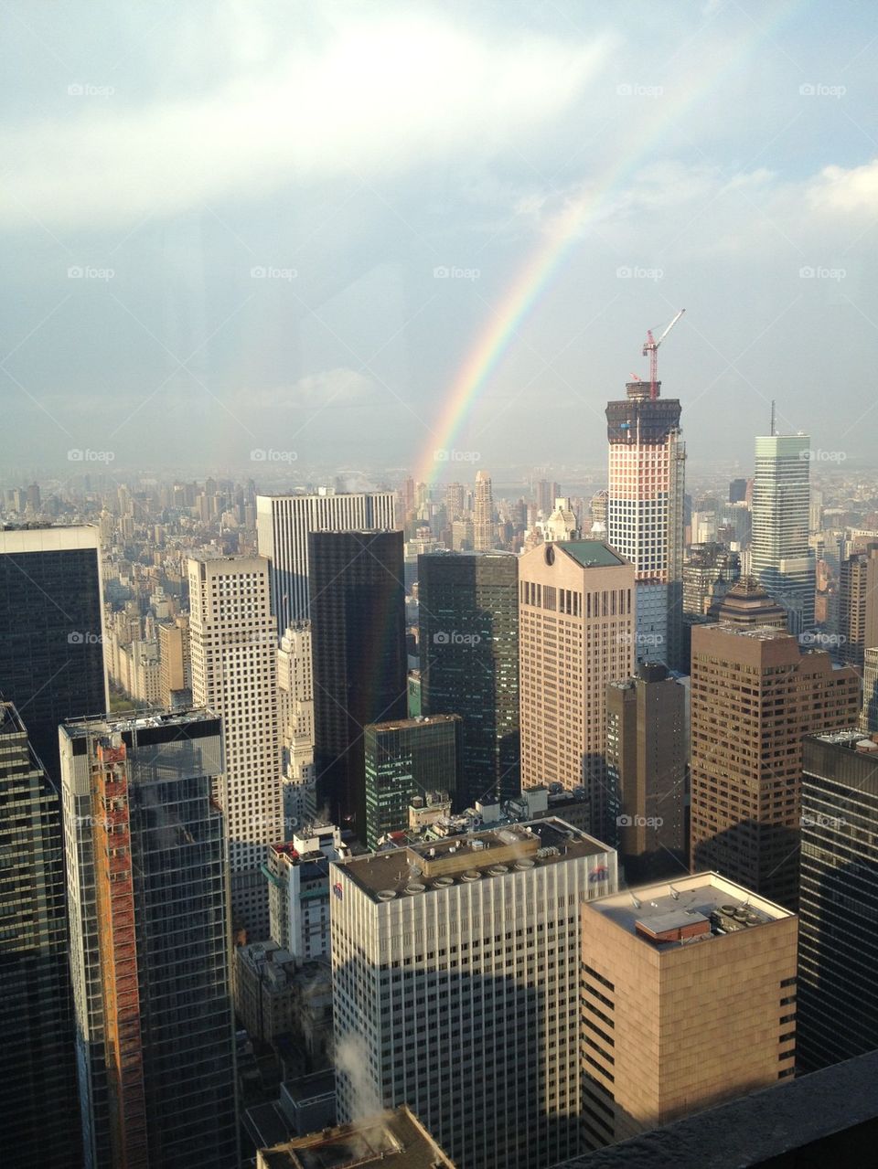 Rainbow in The City