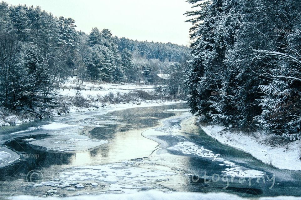 Winter in New Hampshire 