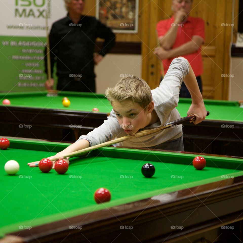 Norwgian Master in Norway.And my son is the youngest in Norway to play snooker.Good luck.