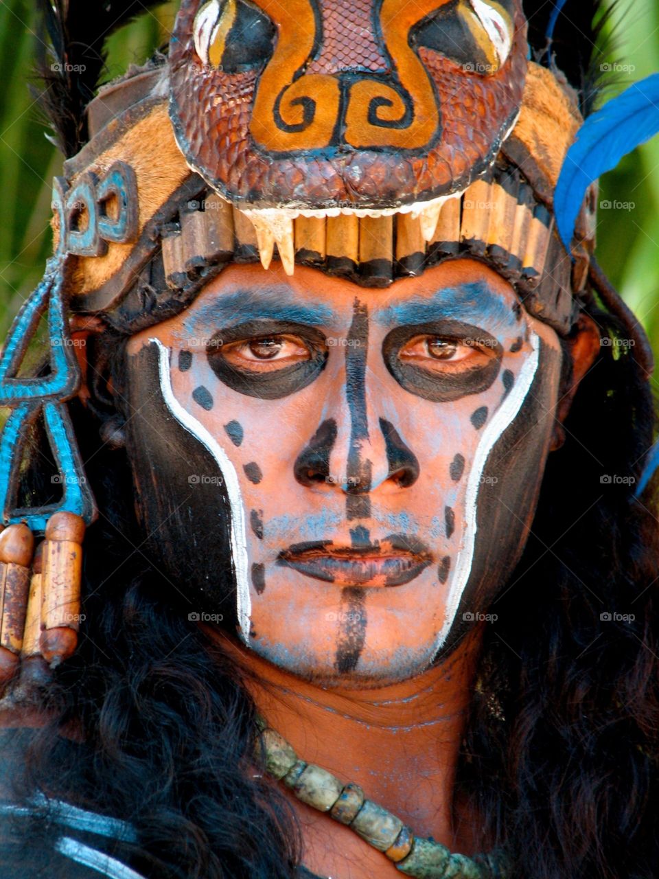 Street performer, Tulum Mexico. Street performer in Tulum, Mexico