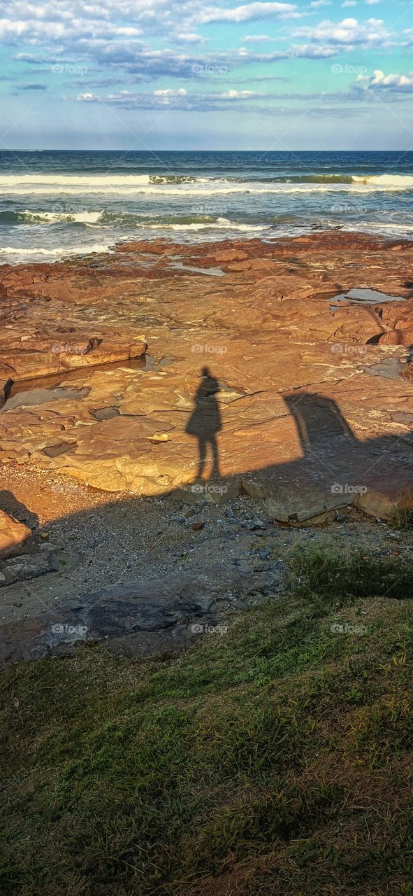 Shadows on the stones