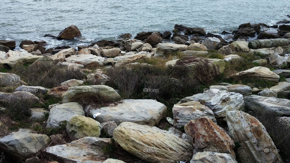 Rocks on the Beach