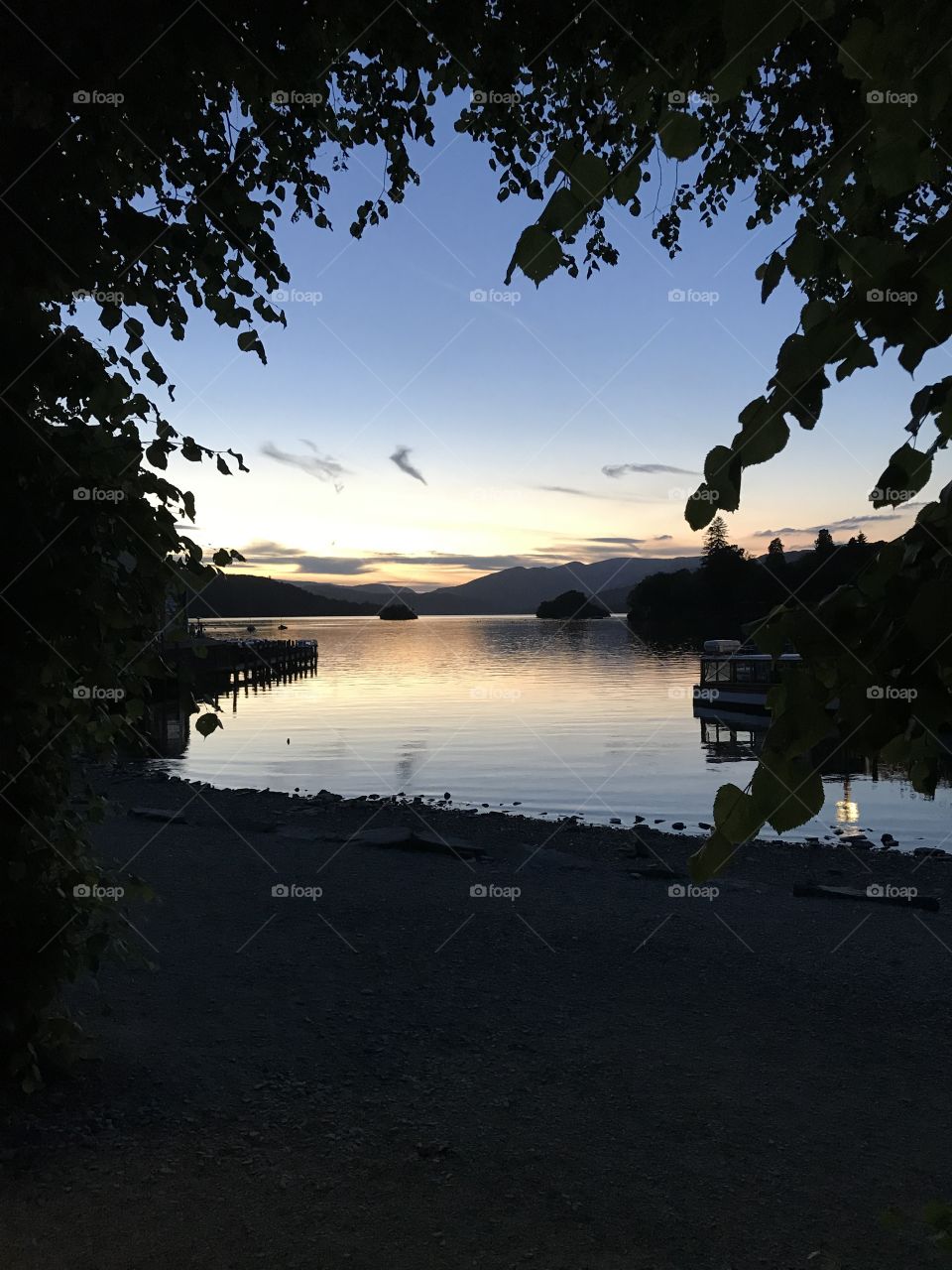Water, No Person, Lake, Landscape, Tree