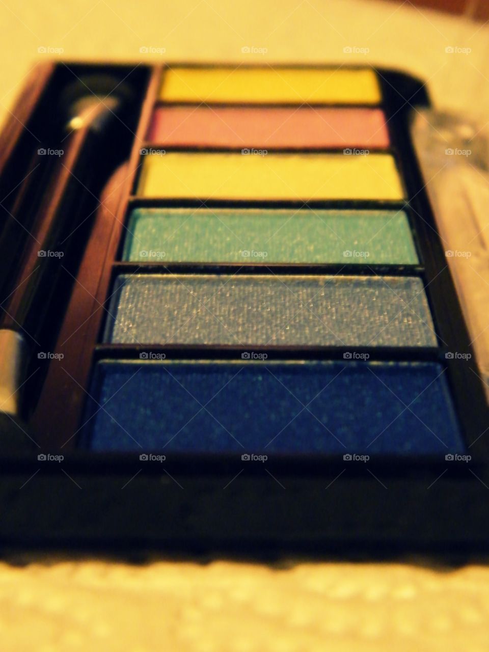 Eyeshadow. Bright colors when you want to let loose