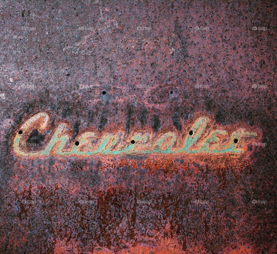 Rusty Chevrolet 