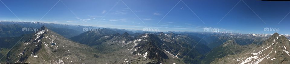 Pizzo Penca peak (3038 m) (Switzerland)