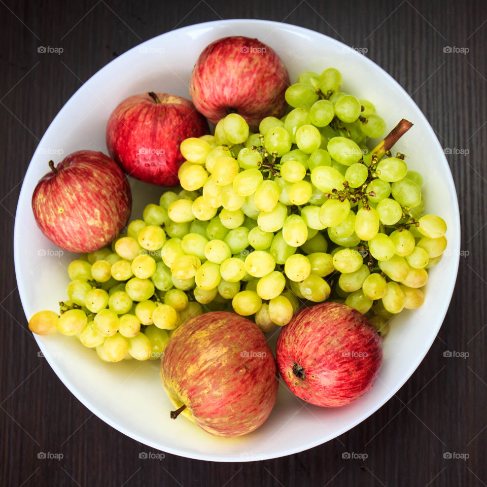 fruits on a plate