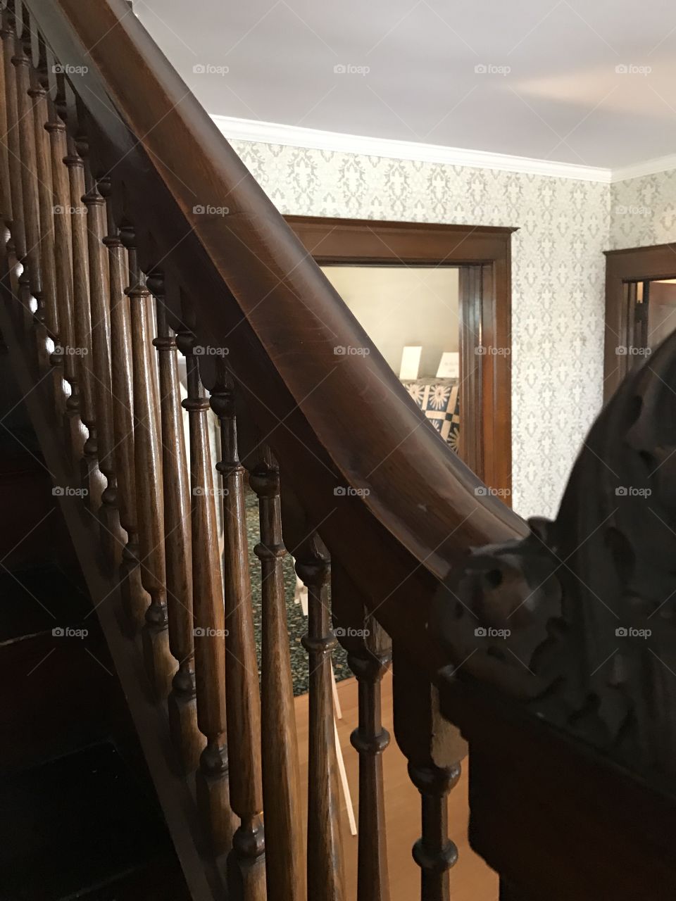 Vintage stairway 
