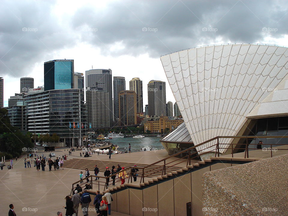 Sydney opera close up 3