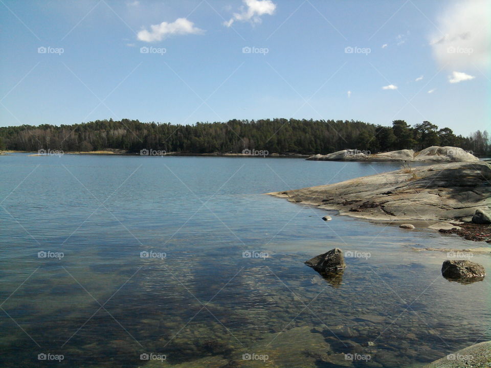 Water, No Person, Lake, Landscape, Reflection
