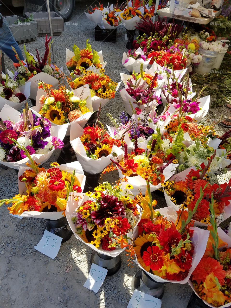 market flowers