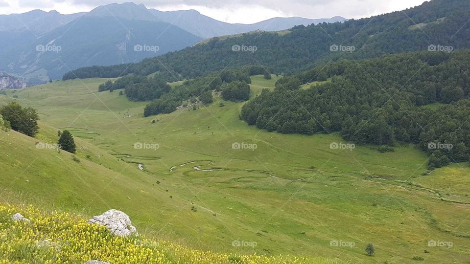 Beautiful canyon in Bosnia