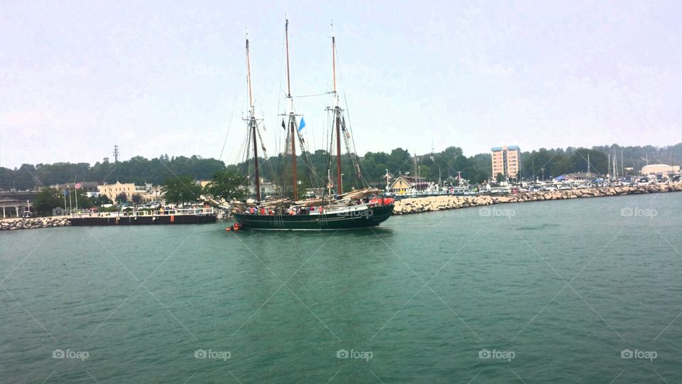 Summertime. S/V Denis Sullivan Schooner