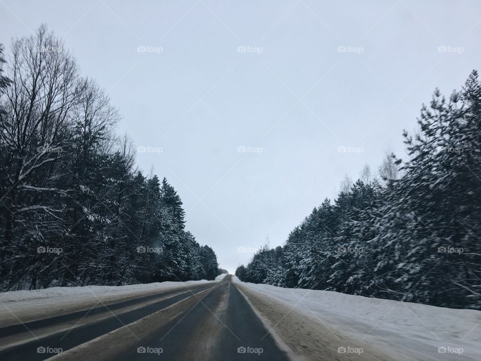 Winter road trip