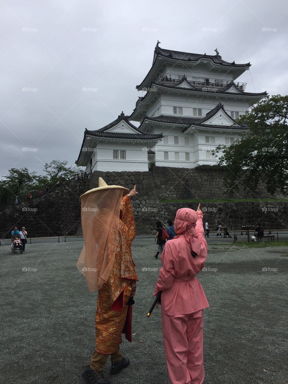 Ninja at Odawara castle