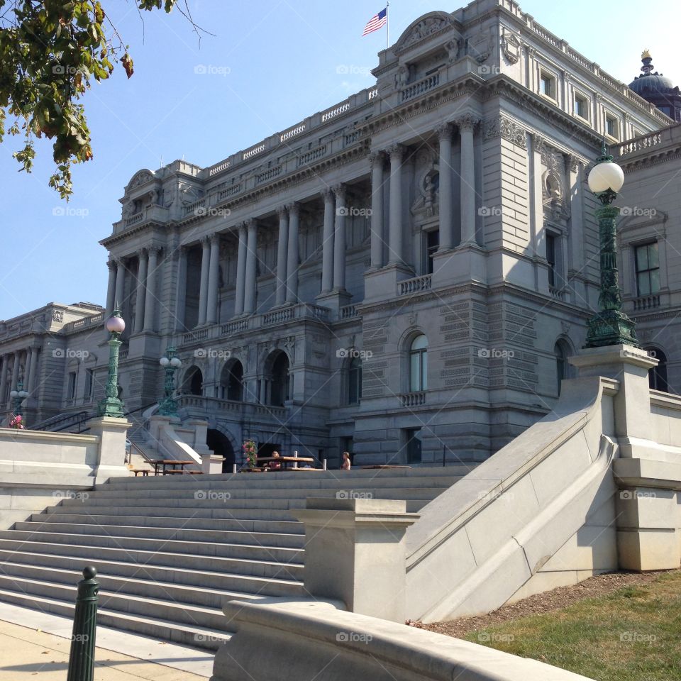 Library of Congress in Washington DC