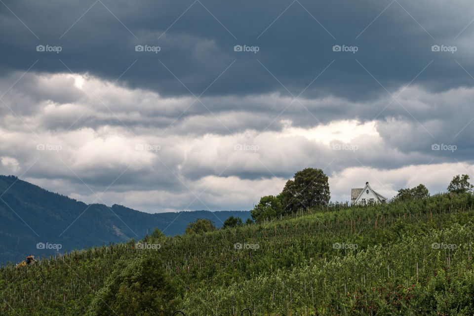 View from hotel in Norway 
