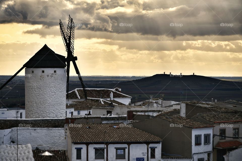 Campos de Criptana 
molinos de viento
 Criptana Fields
 windmills