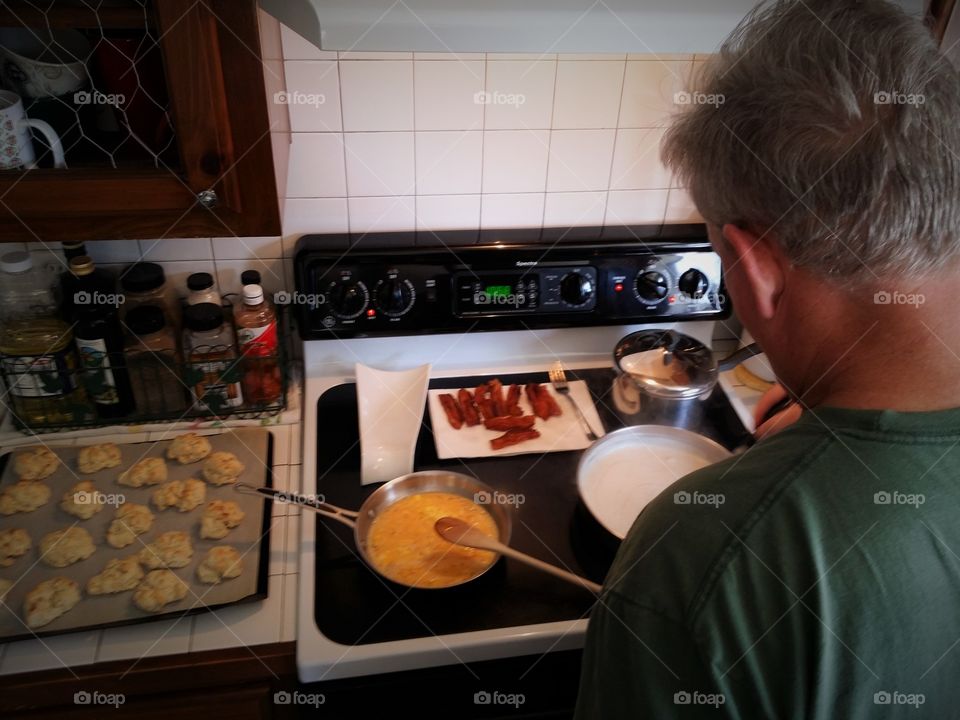 Cooking Breakfast