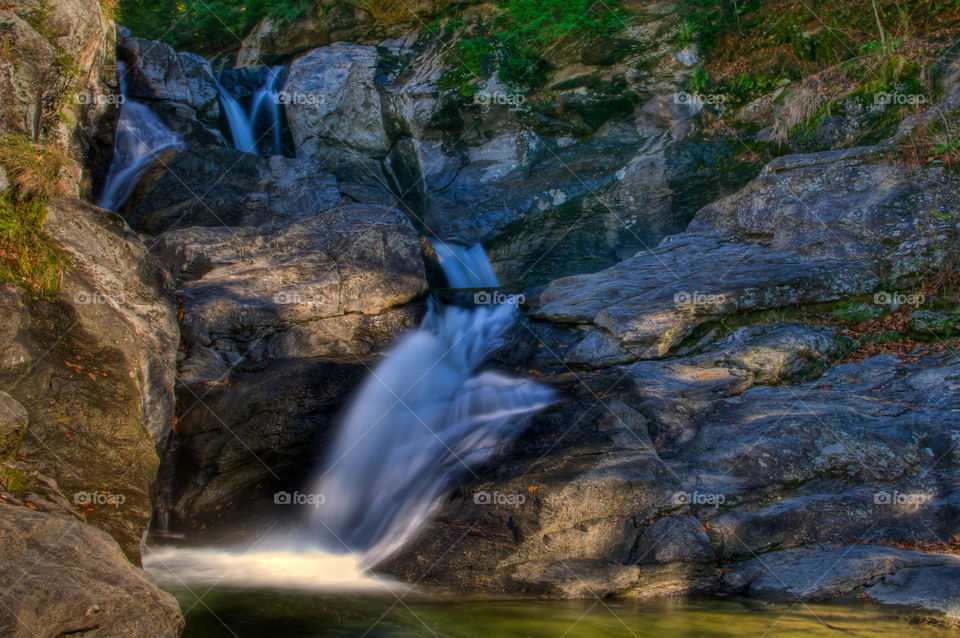 nature water waterfall river by mhorvath