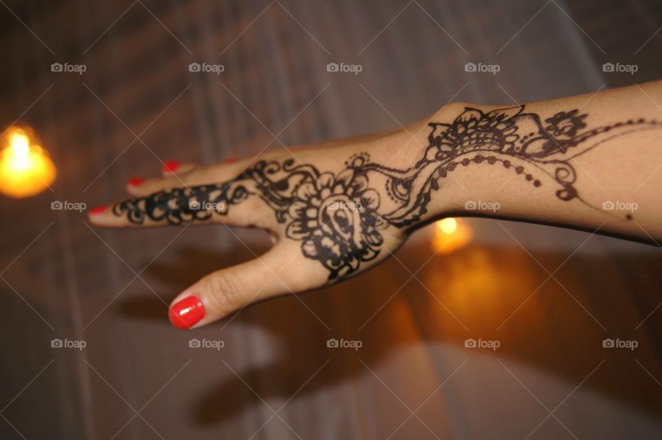 Woman, Girl, People, Tattoo, Hand