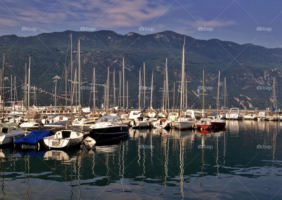 Lake . Aix les brains France