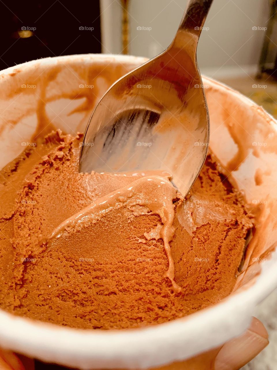 Chocolate ice cream 