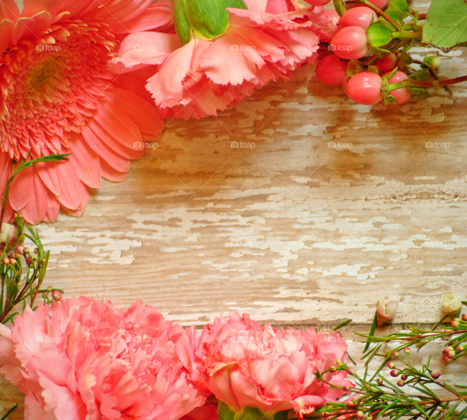 Flowers on the table