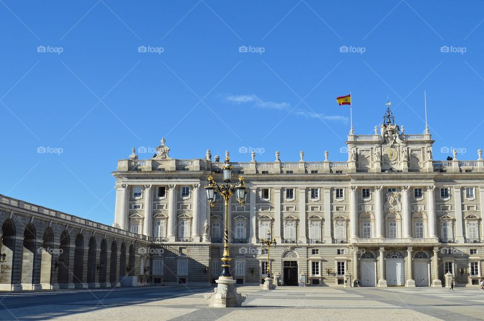 Royal Palace, Madrid, Spain.