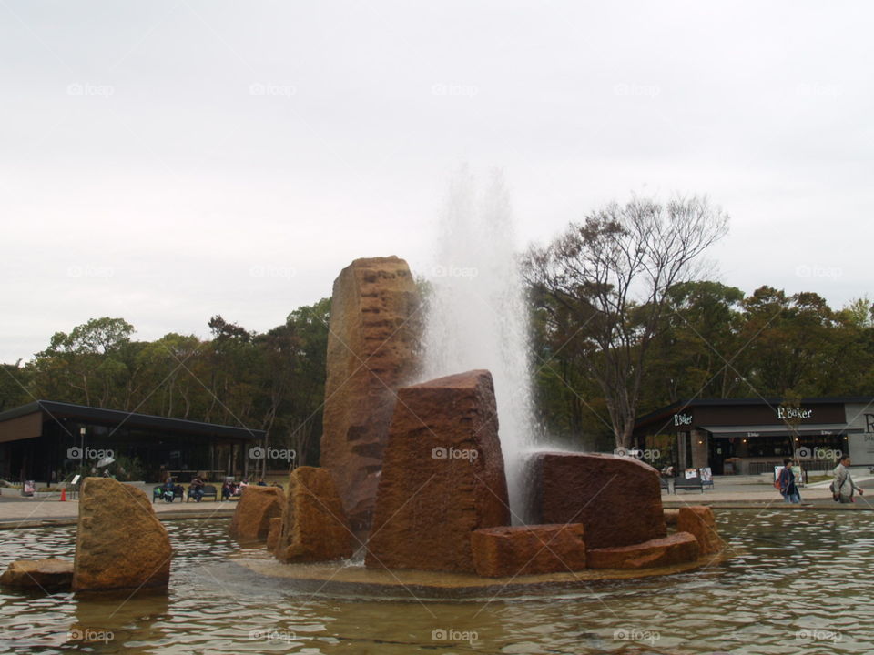 Fountain in Osaka