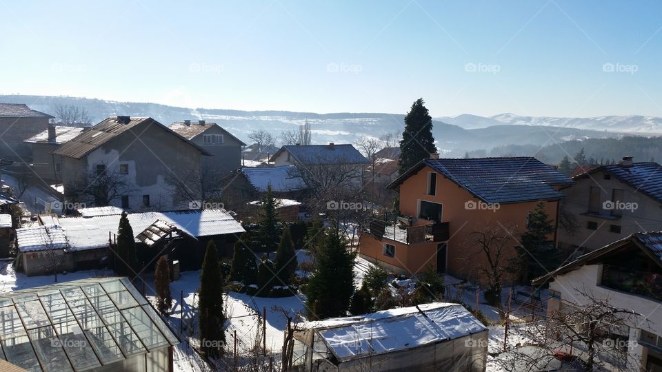 Snow, House, No Person, Winter, Travel