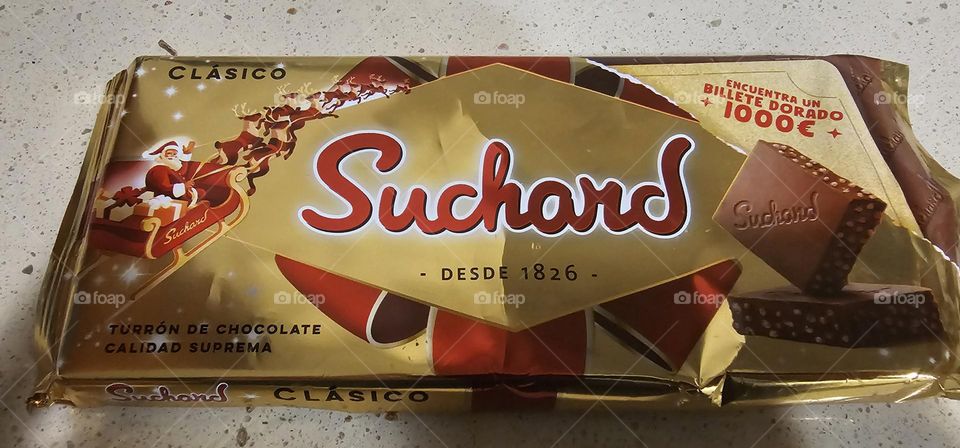 Suchard el turron que alegra la navidad