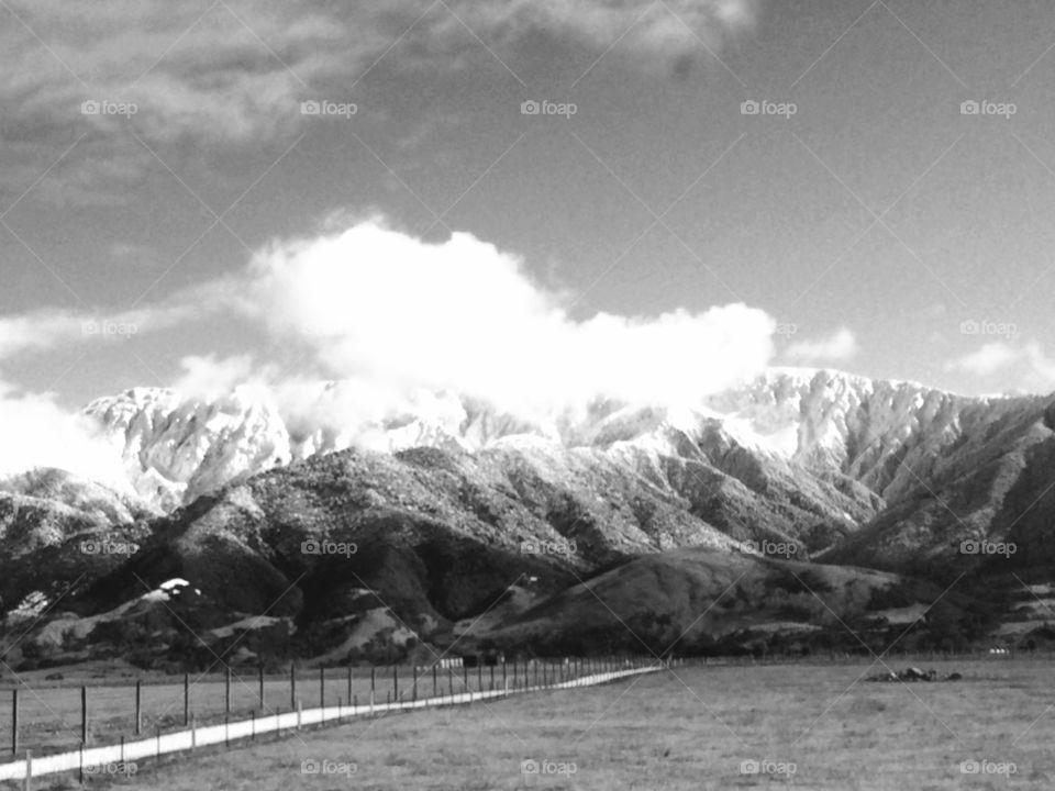 black and white
beautiful
mountains
background
south island
New Zealand