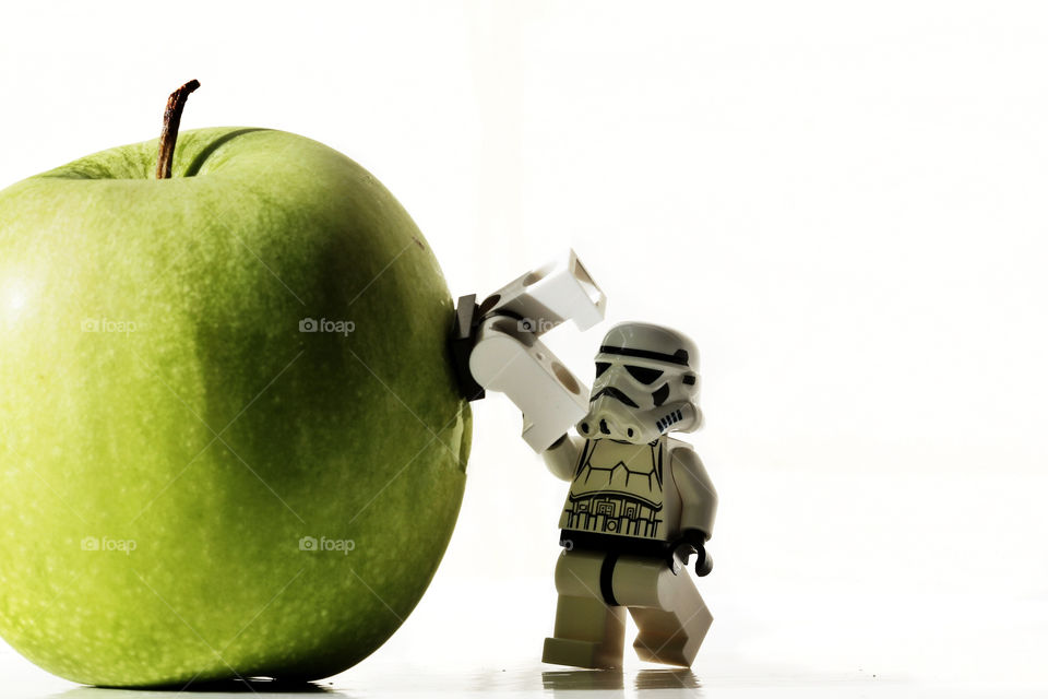 funny apple star storm by alex_kore