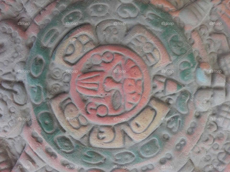 Mayan calendar ceramics