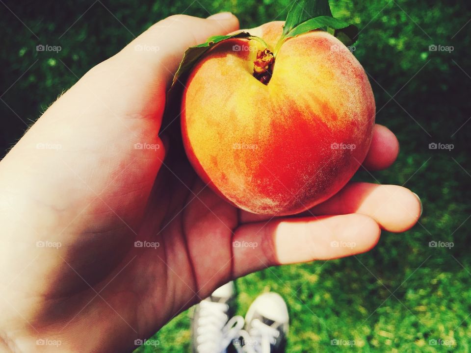 Peach....