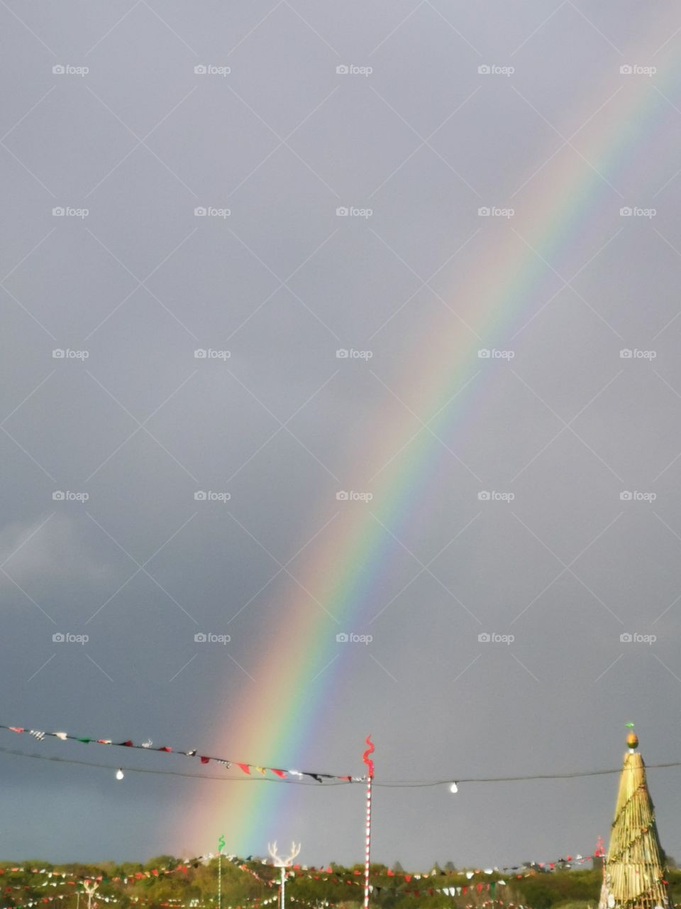 Rainbow over Chingford Plain, United Kingdom