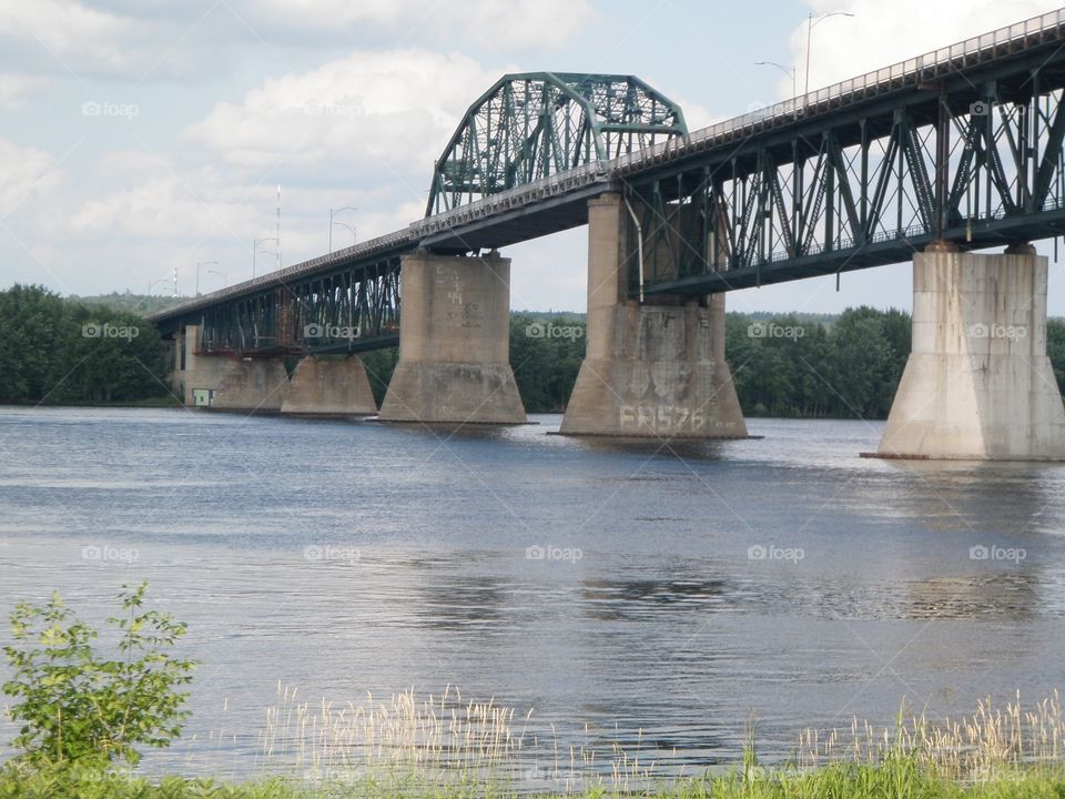Bridge over water