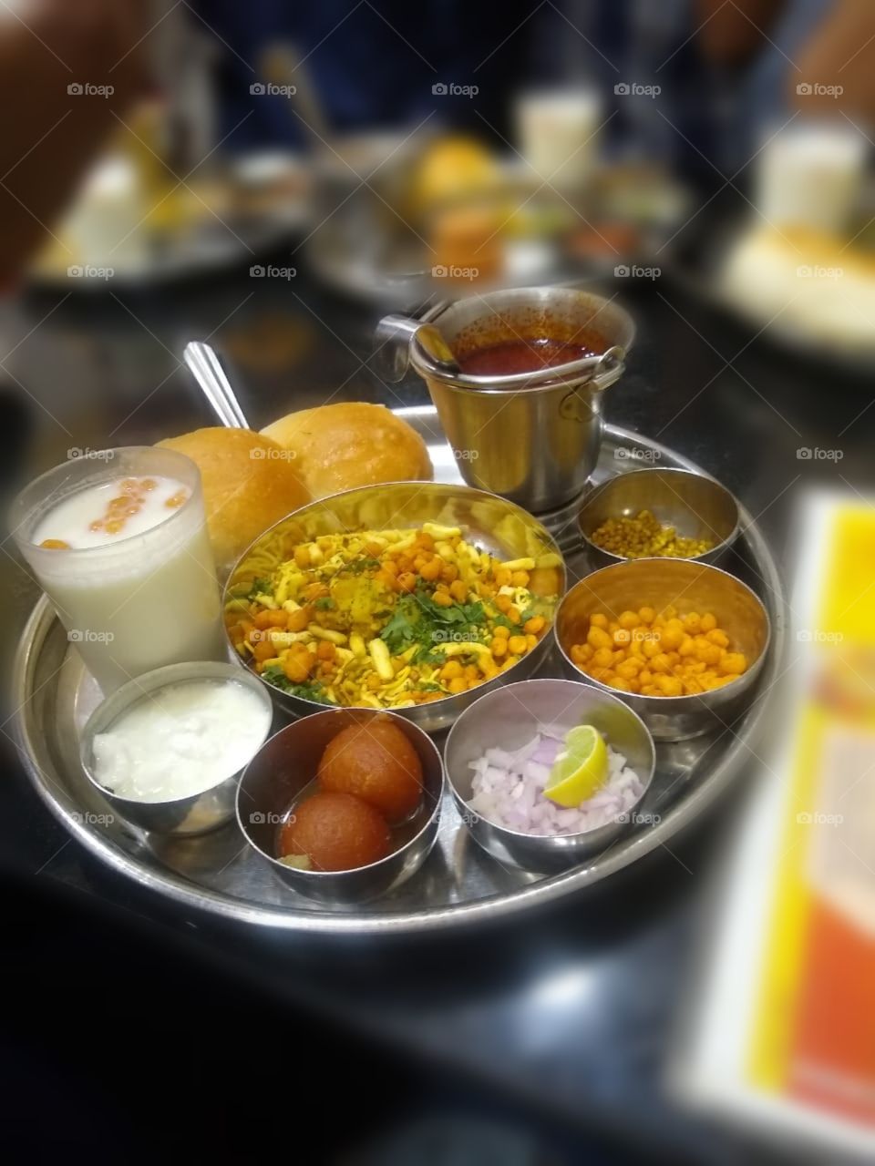 Misal Pav
very famous maharashtrian dish
very tasty
spicy
Indian cuisine