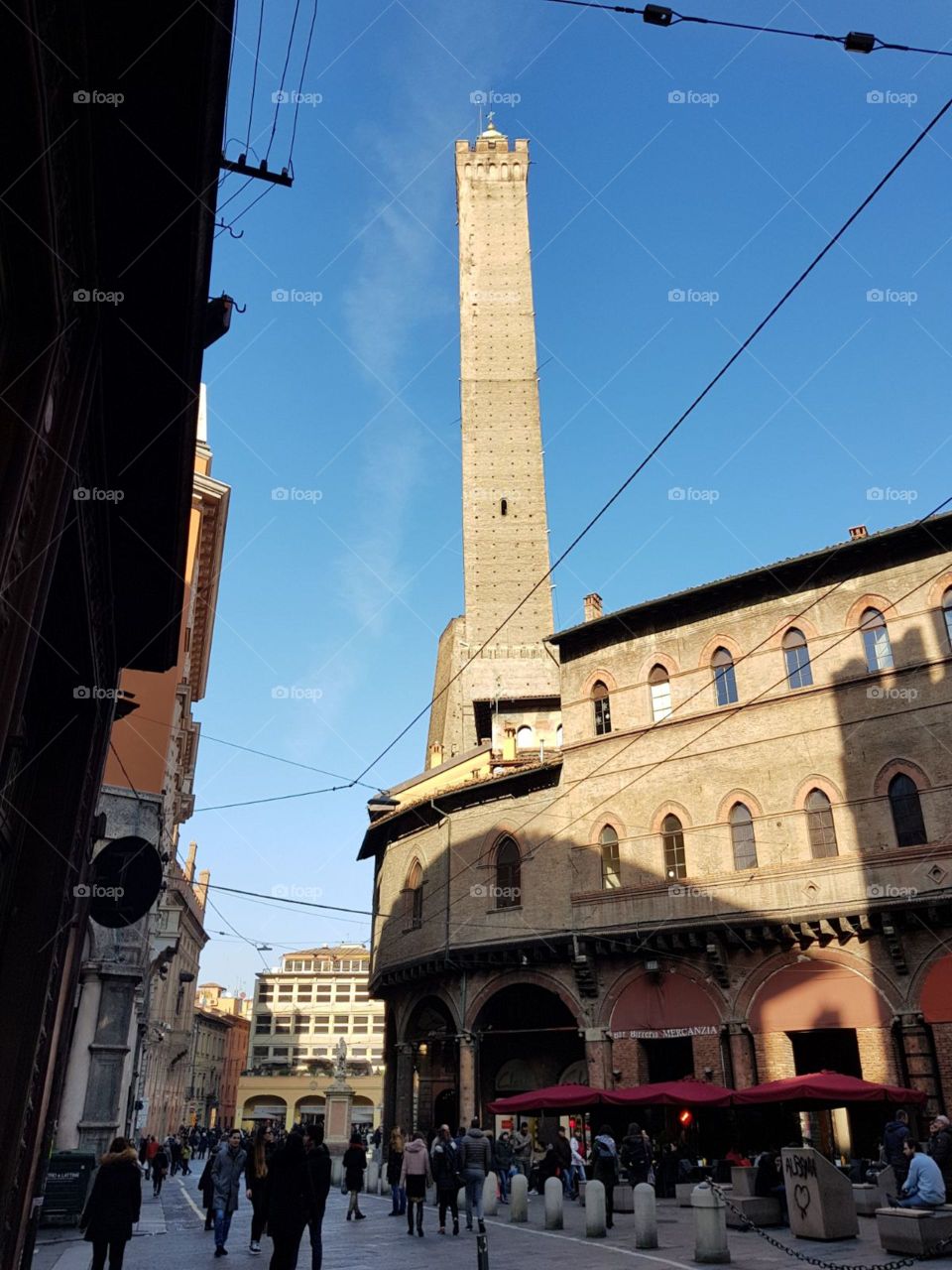 sunny day in bologna