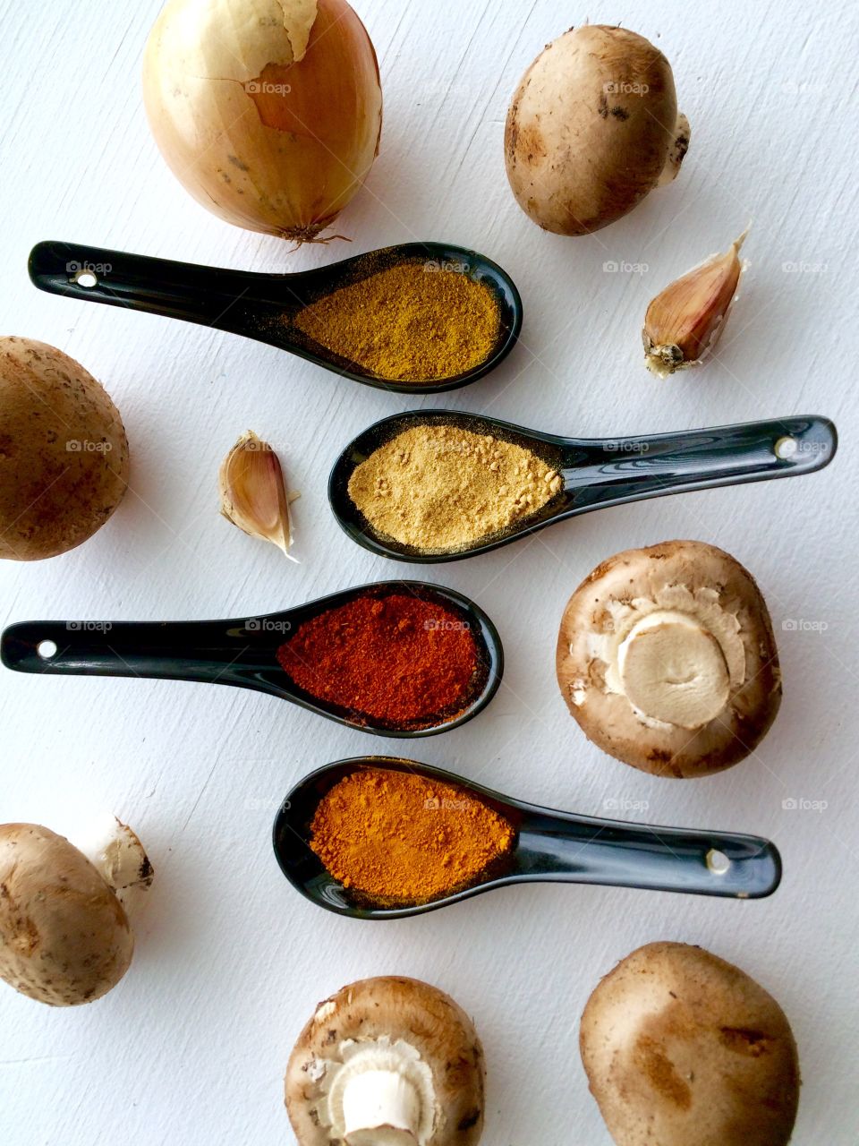 Spices and ingredients