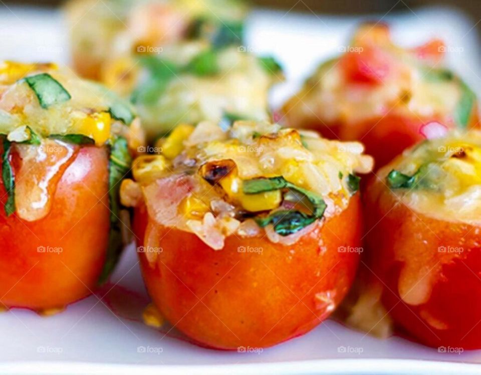 persian stuffed tomato