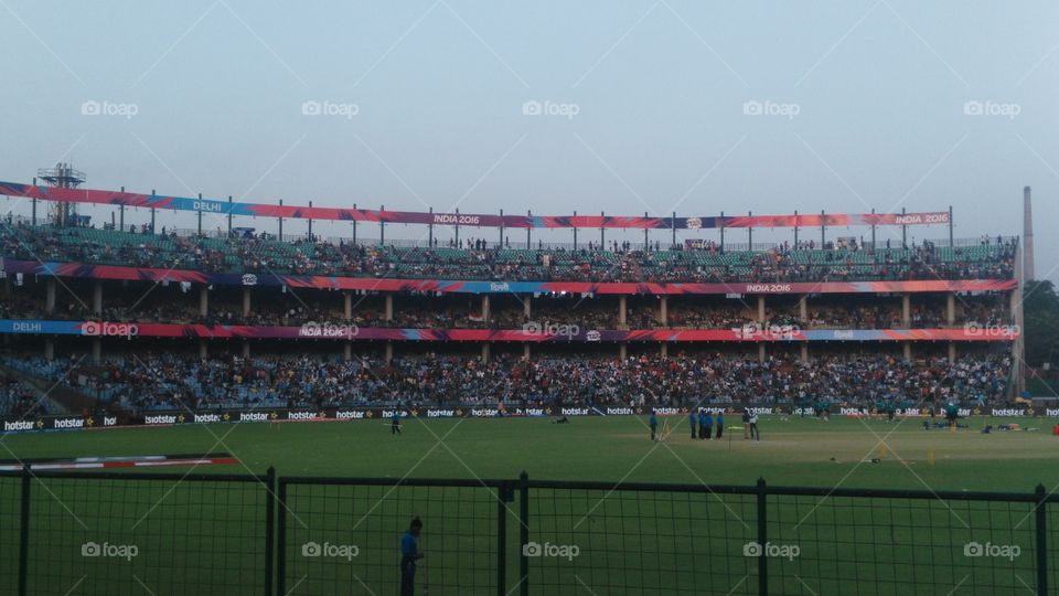 Feroz Shah Kotla Stadium in India