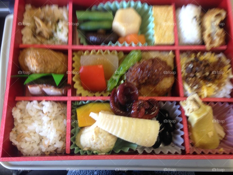 Shinkansen bento lunch box