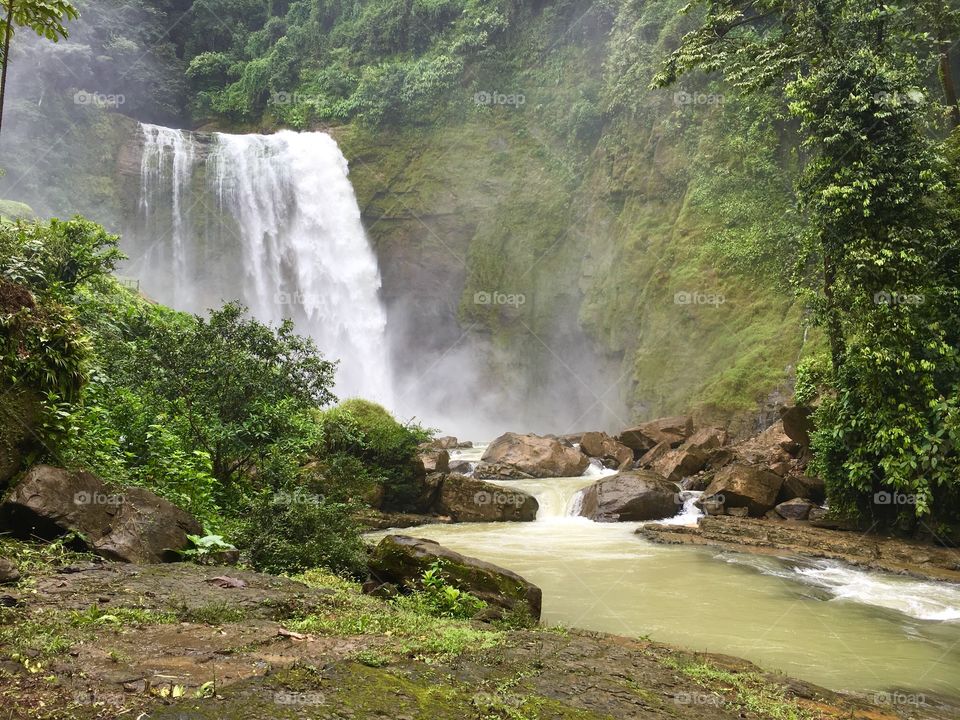 Eco Chontales Waterfall, Perez Zeledon, Costa Rica 