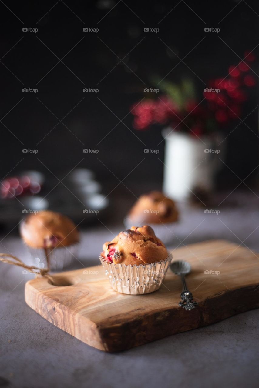 Cranberry muffin 